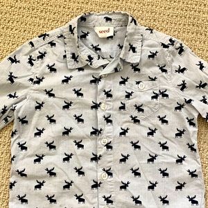 Seed Heritage Moose Shirt Size 3